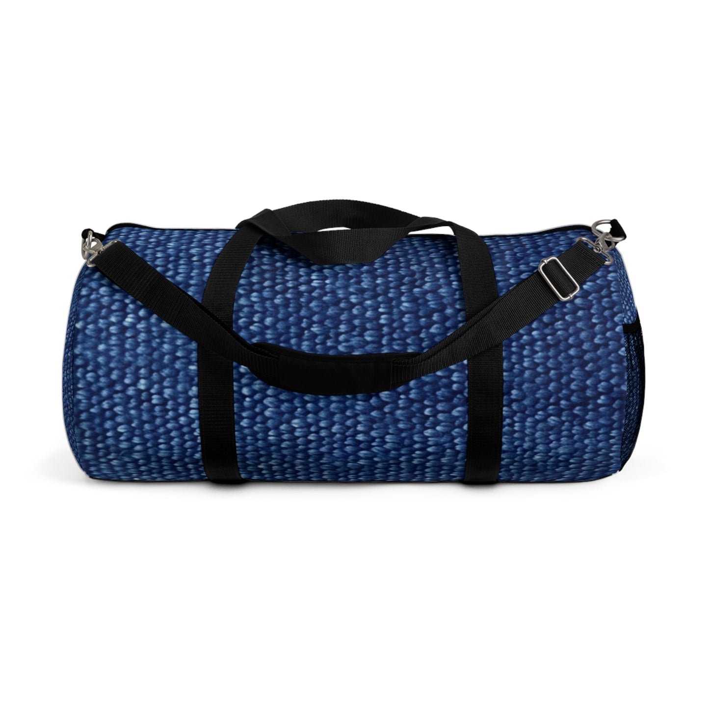 Marine Carpet Outdoor Bass Boat Style Denim Design - Duffel Bag