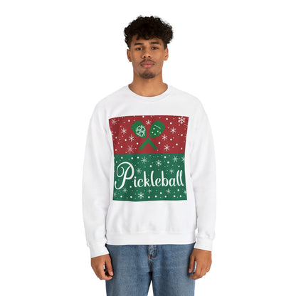 Pickleball Winter - Christmas Special - Unisex Heavy Blend™ Crewneck Sweatshirt