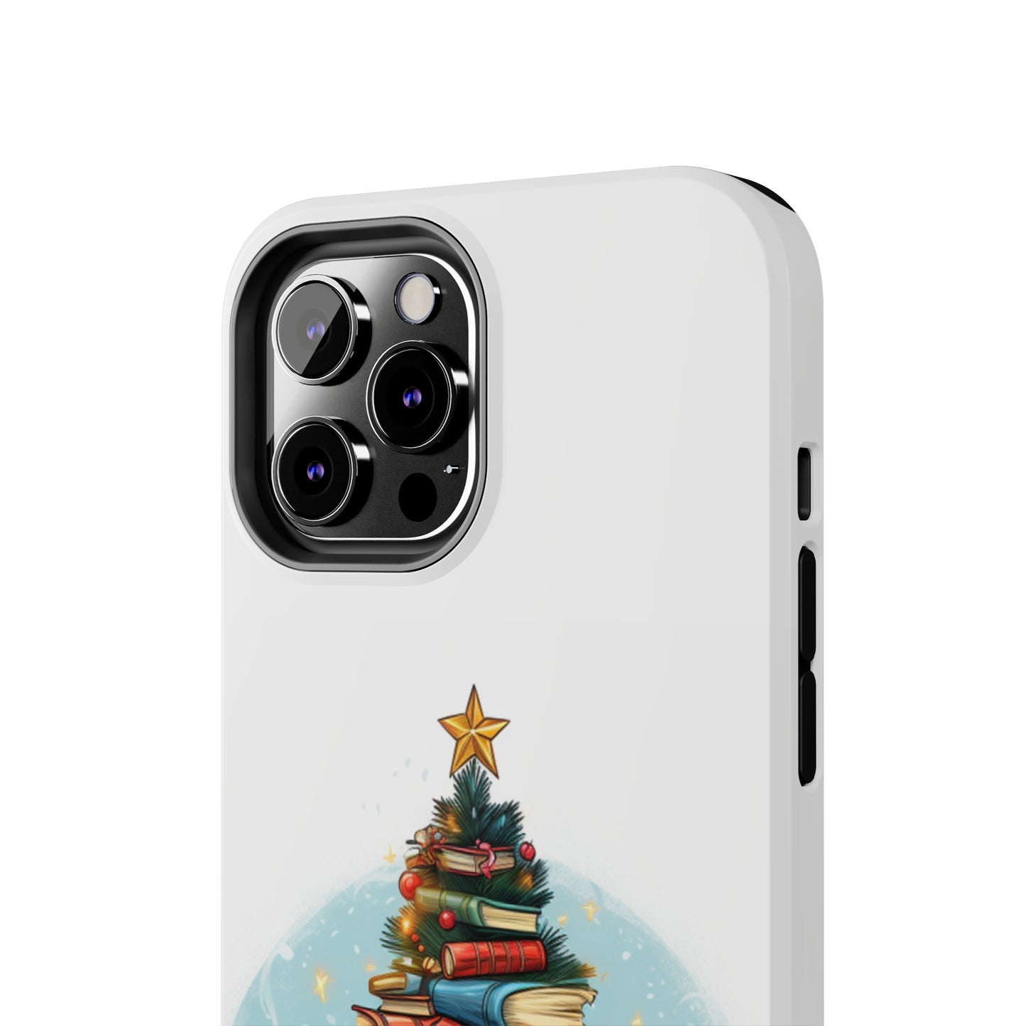 Book Lover Christmas Tree, Gift For Readers - Tough Phone Cases