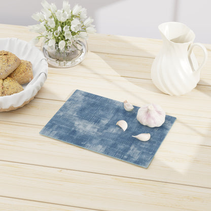 Faded Blue Washed-Out: Denim-Inspired, Style Fabric - Cutting Board