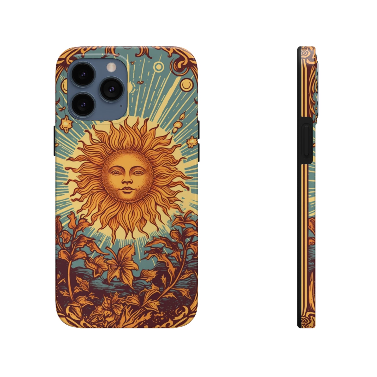 Sun Tarot Card Symbol of Growth, Life, and Radiance - Tough Phone Cases