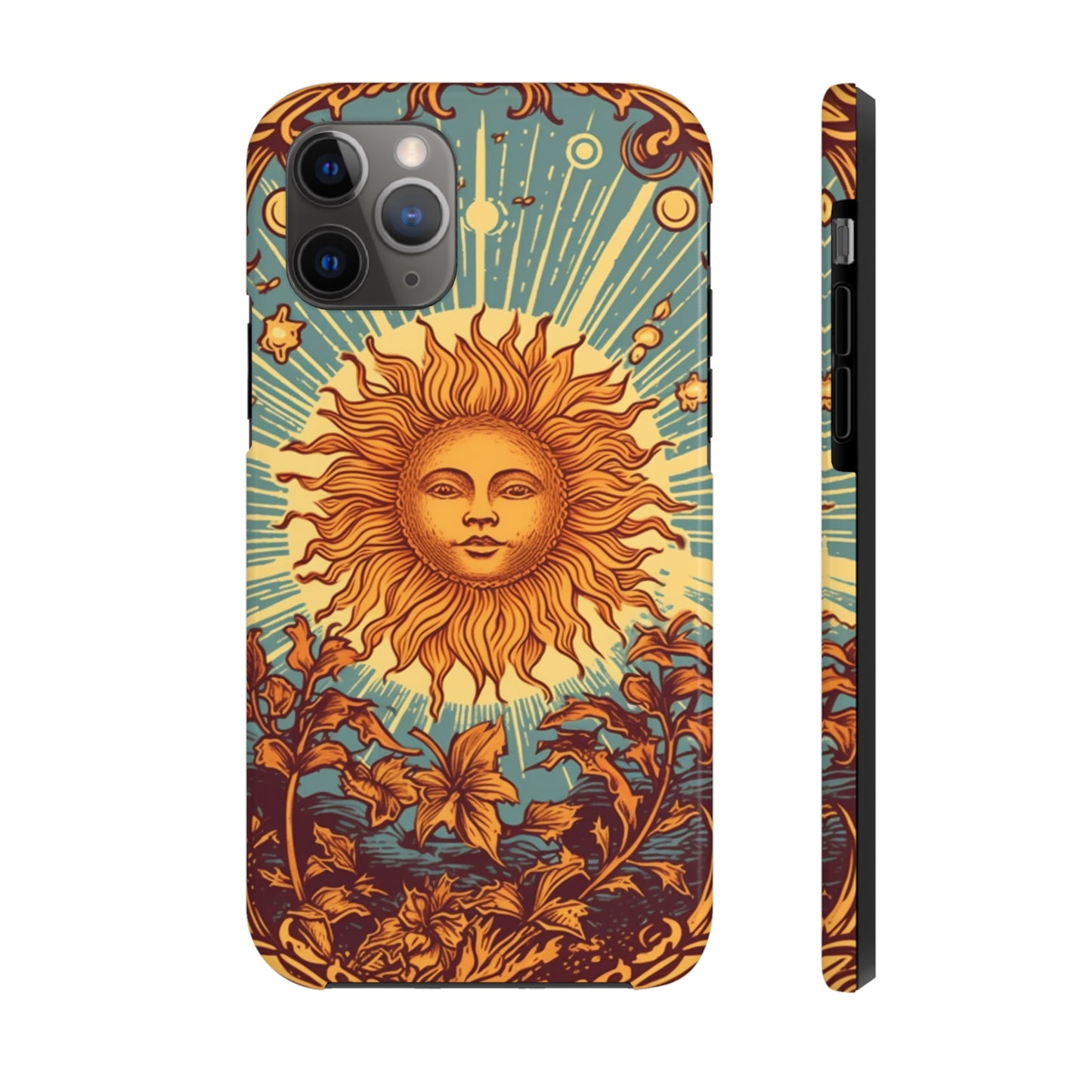 Sun Tarot Card Symbol of Growth, Life, and Radiance - Tough Phone Cases