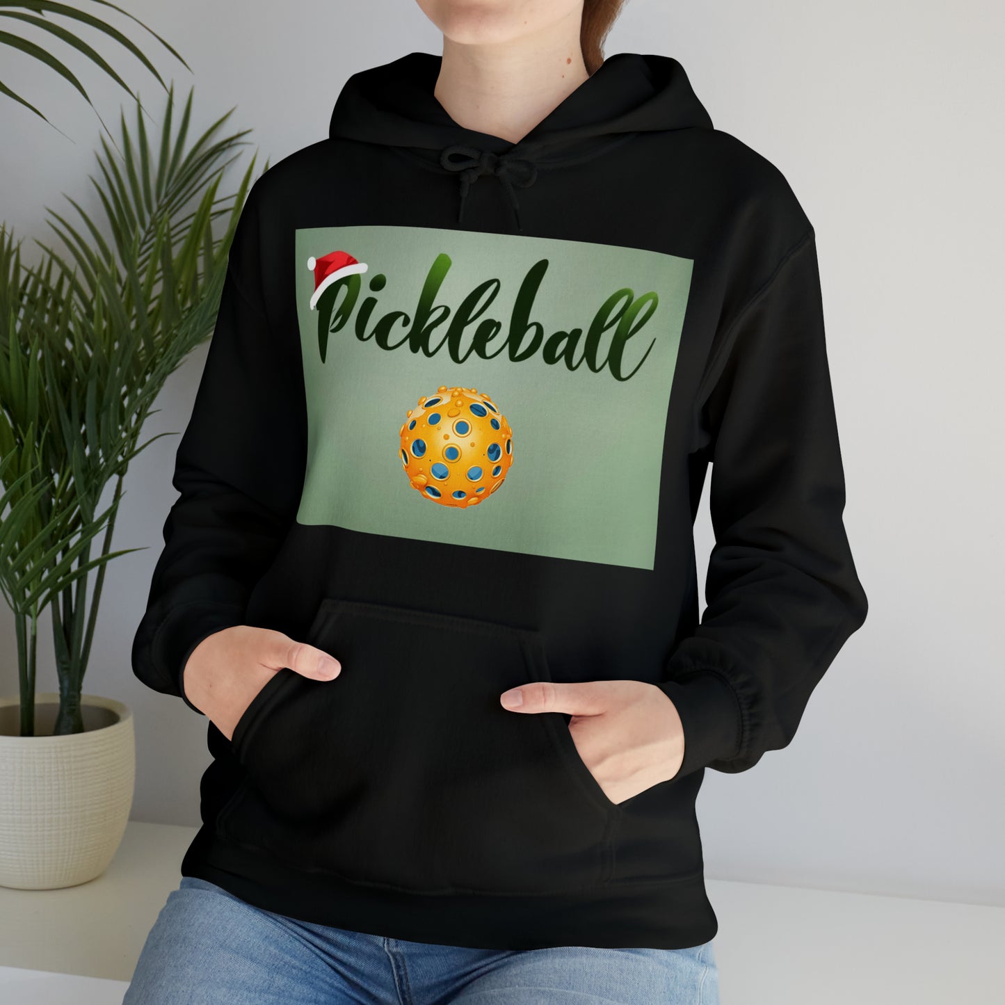 Pickleball Christmas Holiday Season - Unisex Heavy Blend™ Hooded Sweatshirt