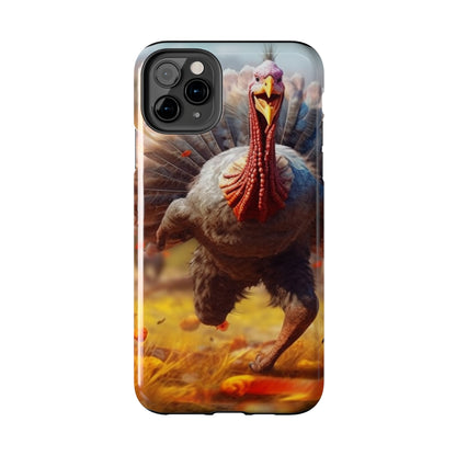 Thanksgiving Trot Turkey Run Athlete Sprint Racer Holiday Feast Dinner - Tough Phone Cases