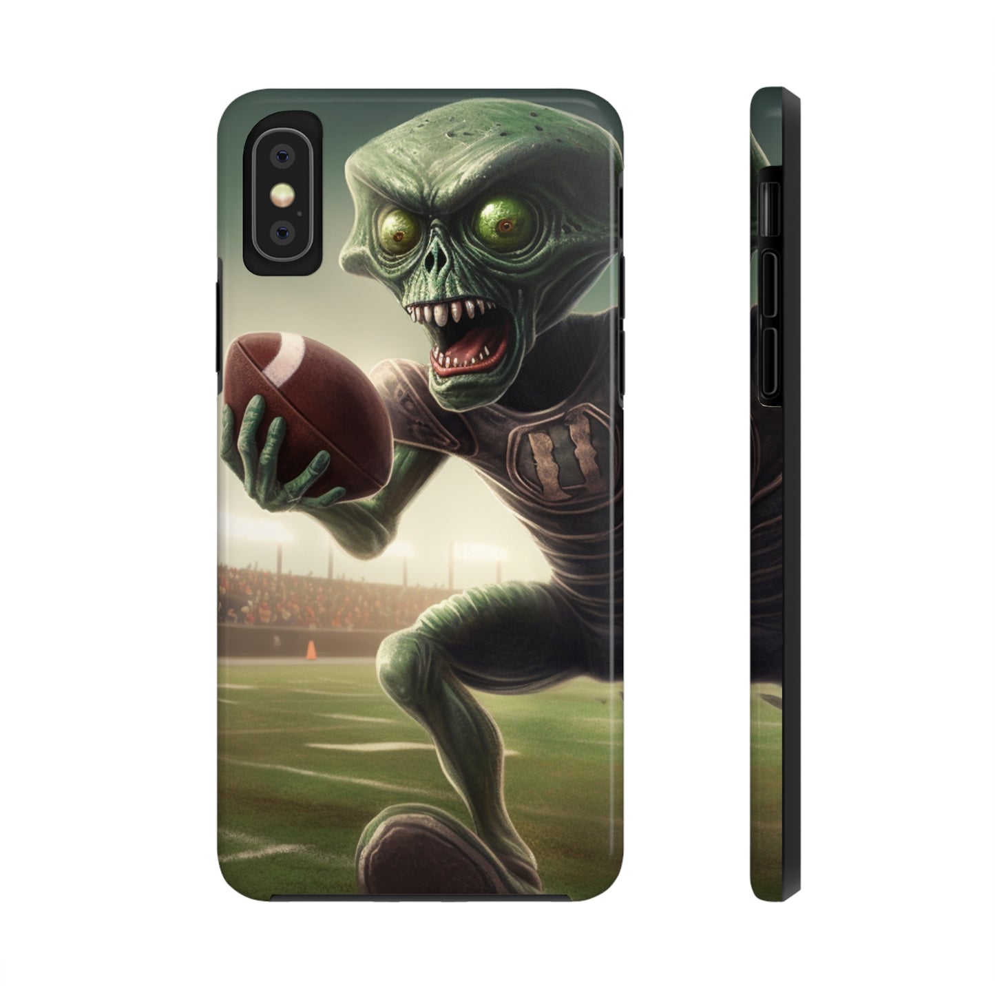 Alien Football Space Sport Game Stadium Athlete Galaxy Player - Tough Phone Cases