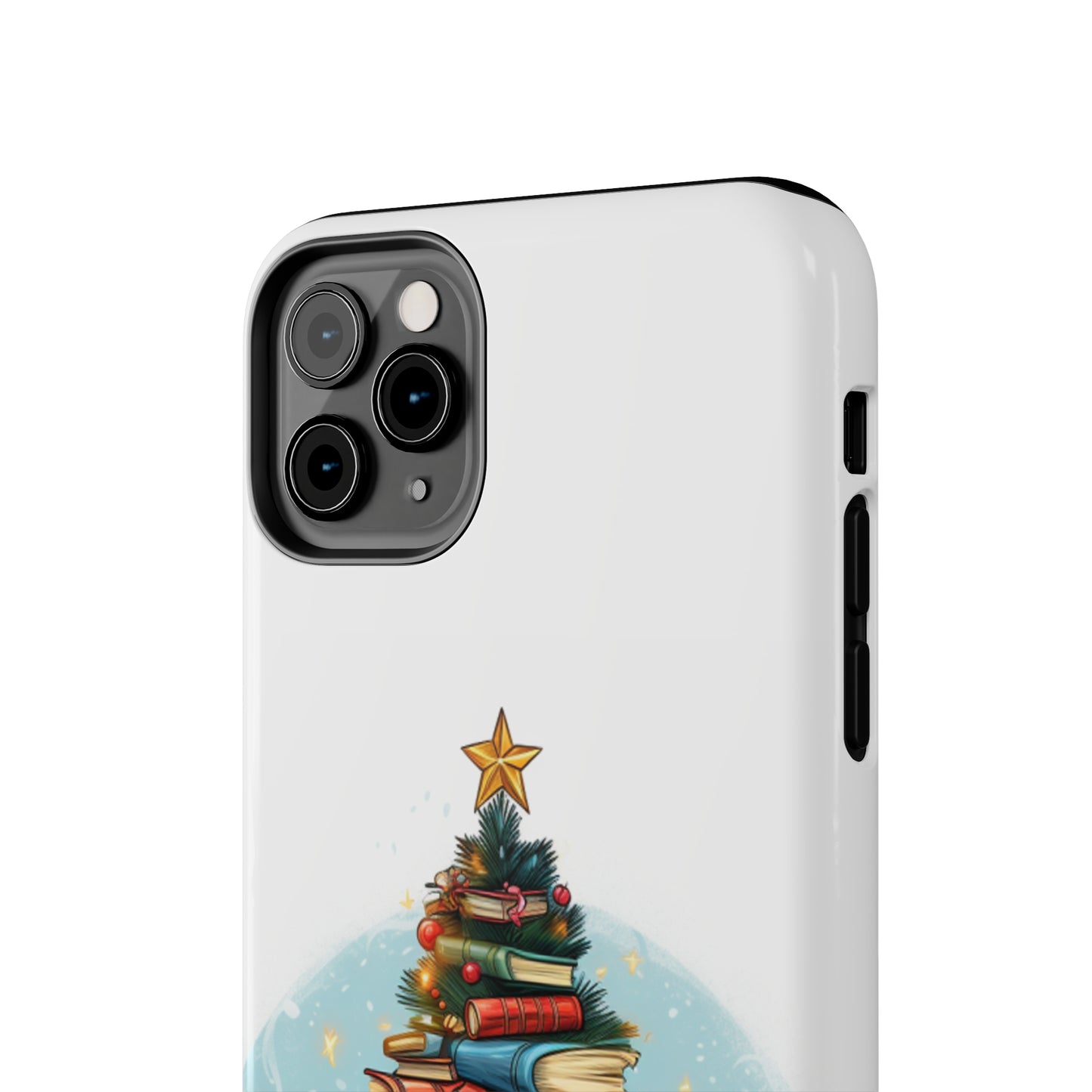 Book Lover Christmas Tree, Gift For Readers - Tough Phone Cases