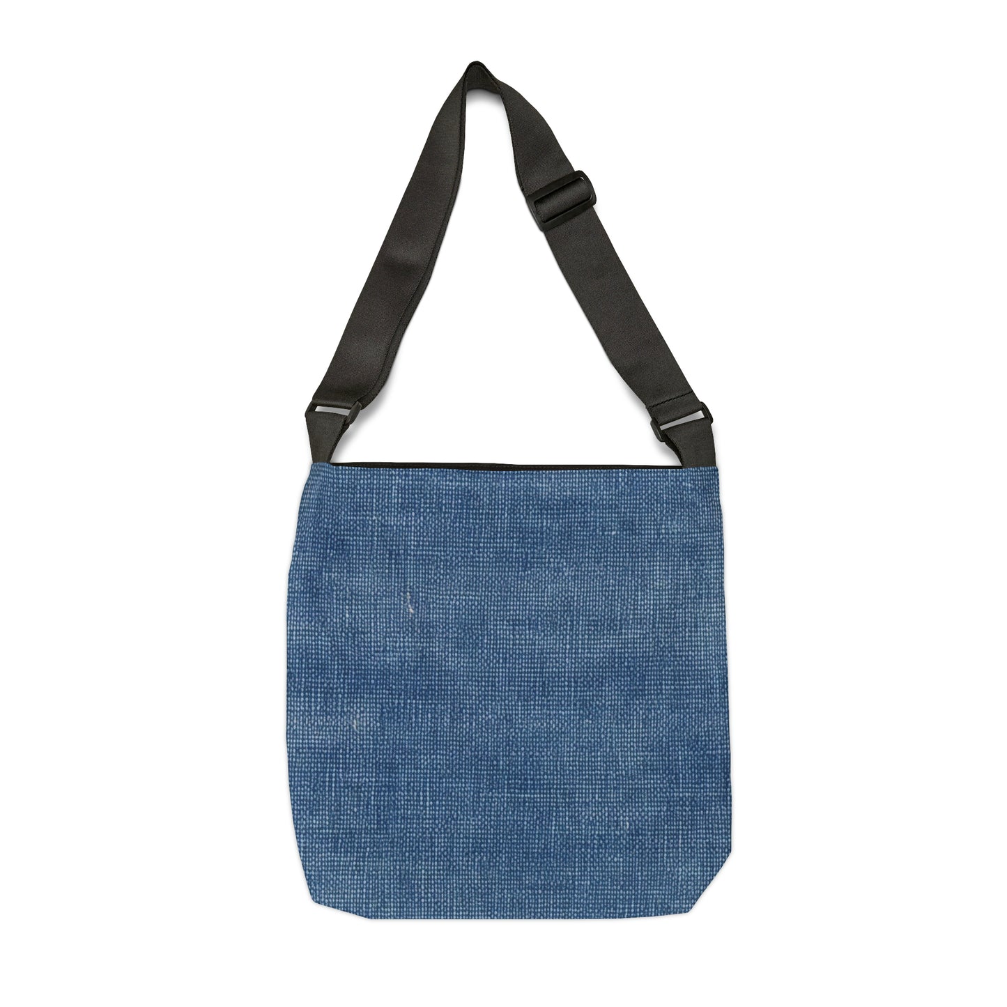 Outdoor Bass Boat Style - Denim Design Artwork - Adjustable Tote Bag (AOP)