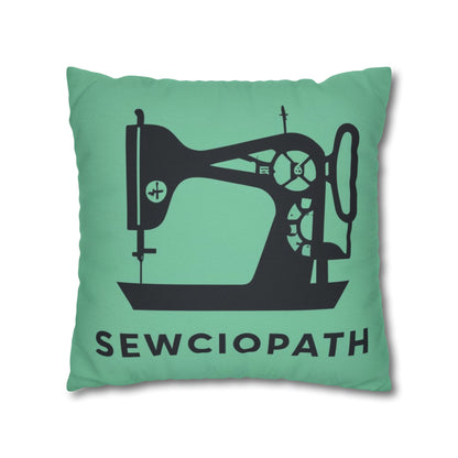 Sewing Sociopath Machine - Spun Polyester Square Pillow Case