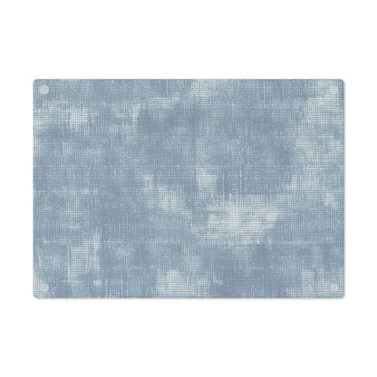 Faded Blue Washed-Out: Denim-Inspired, Style Fabric - Cutting Board