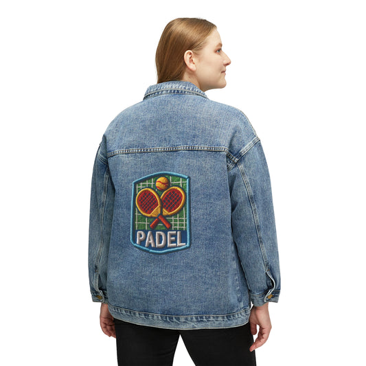Padel Gift, Women's Denim Jacket