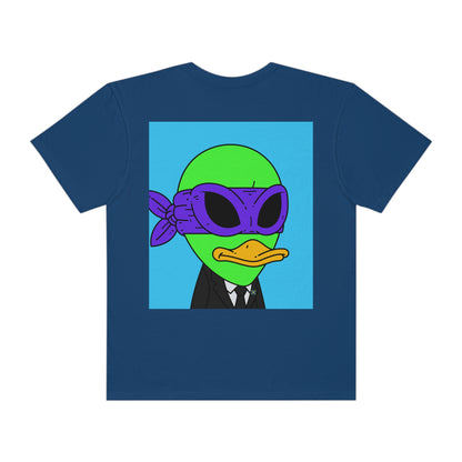 Alien Visitor 751Galactic - Unisex Garment-Dyed T-shirt