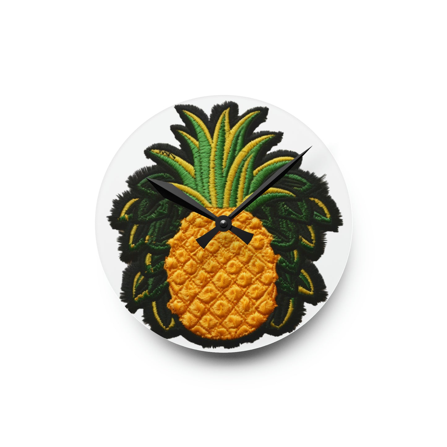 Pineapple - Acrylic Wall Clock