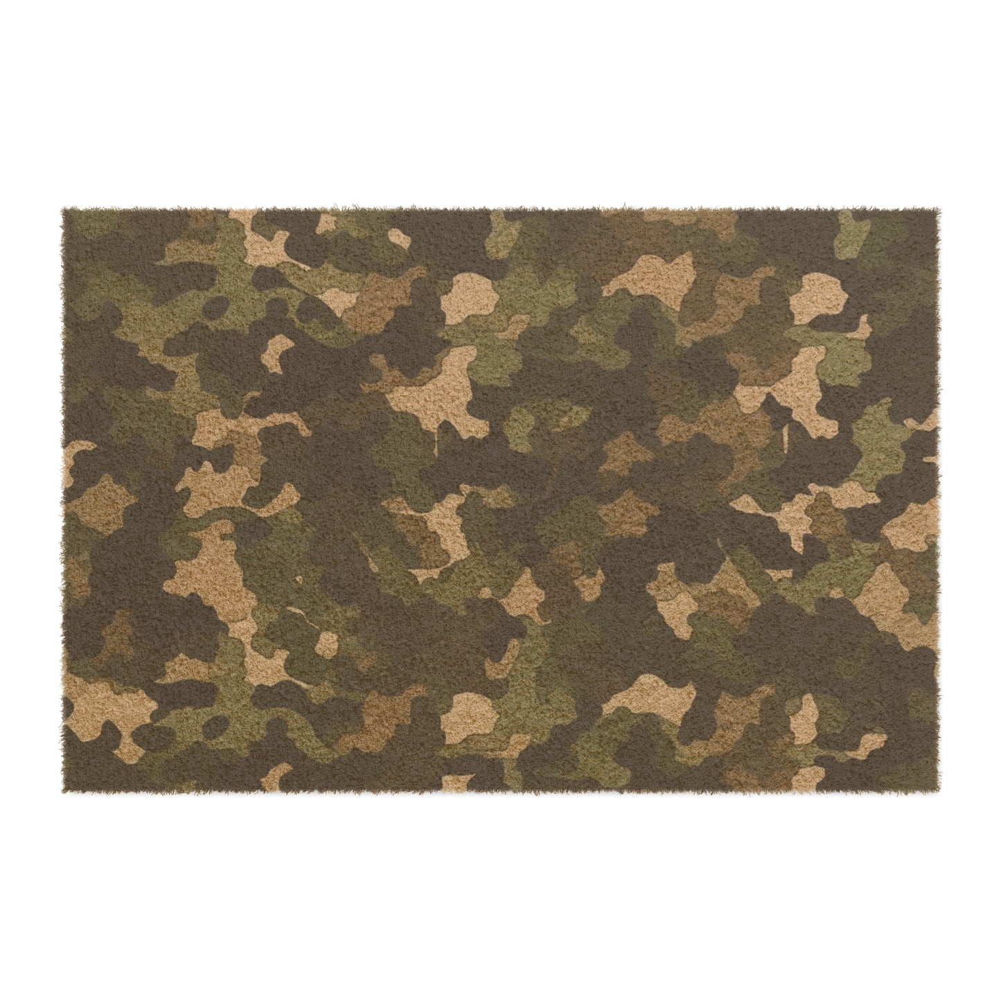 Classic Camo Camoflauge - Door Coir Mat - Grade A Tufted Coir Coconut Fiber