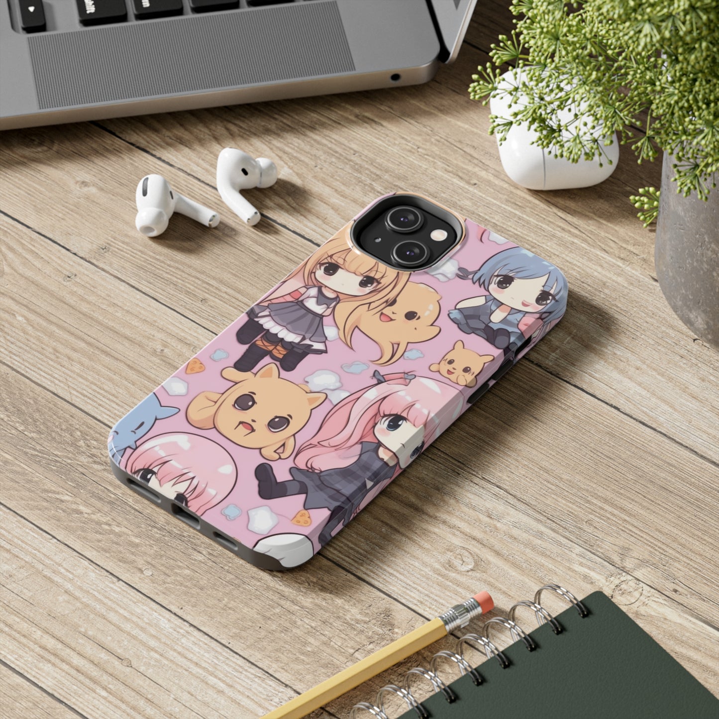 Kawaii Anime Girls: Cute and Adorable Manga Inspired Design - Tough Phone Cases