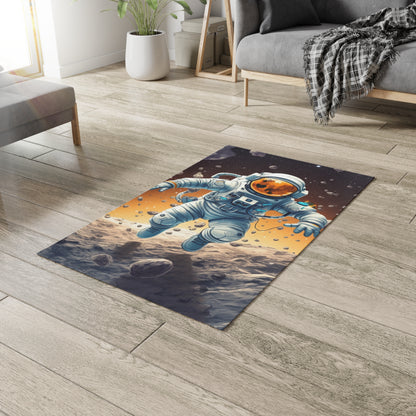 Galactic Adventurer - Celestial Star Art: Deep Space Exploration - Dobby Rug