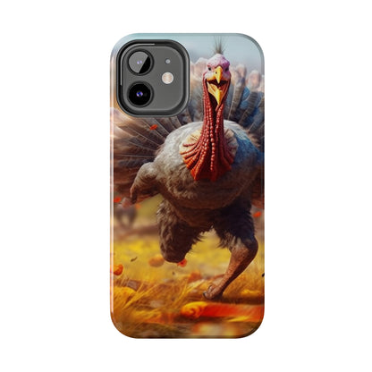 Thanksgiving Trot Turkey Run Athlete Sprint Racer Holiday Feast Dinner - Tough Phone Cases