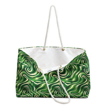 Disco Zebra Green - Weekender Bag