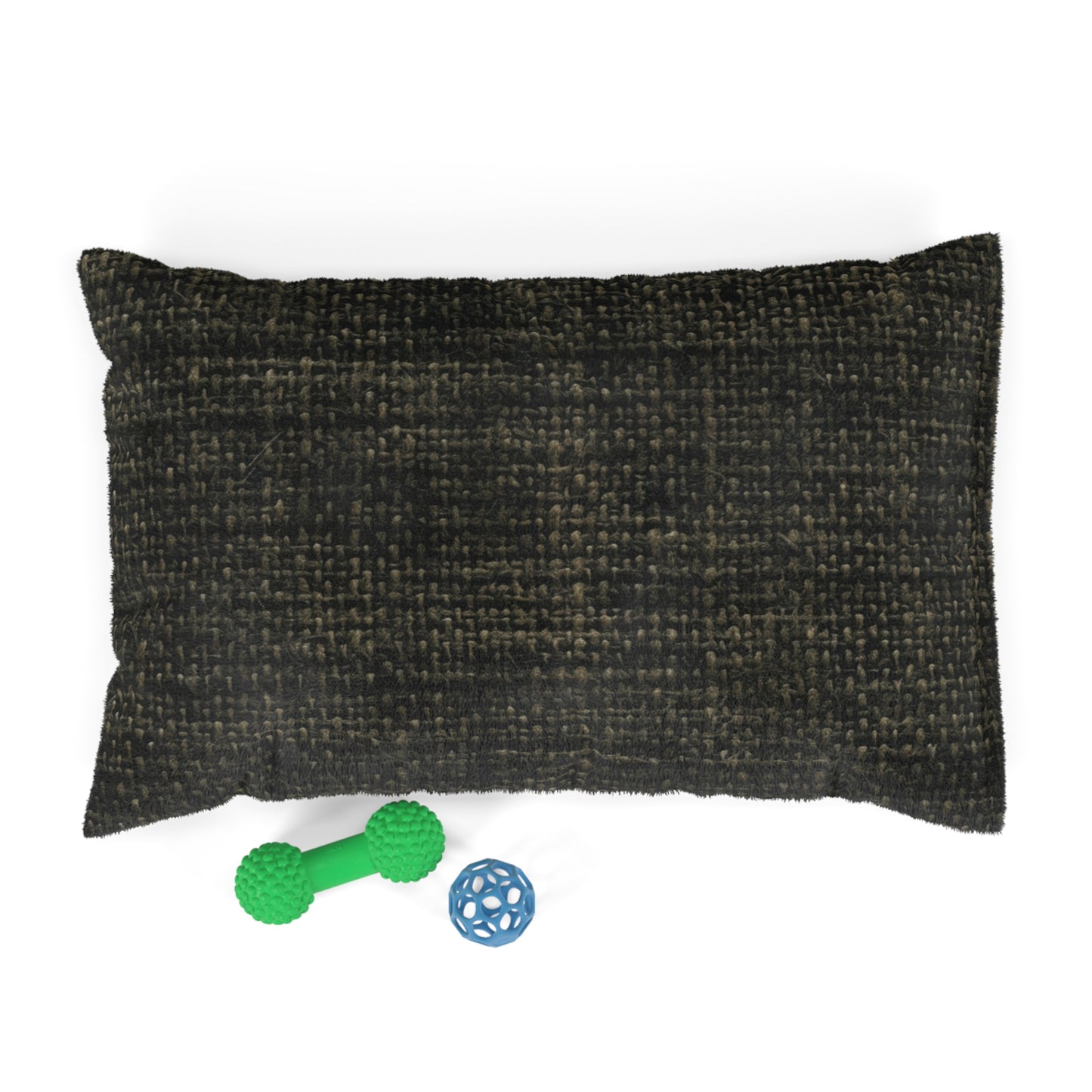 Sophisticated Seamless Texture - Black Denim-Inspired Fabric - Dog & Pet Bed