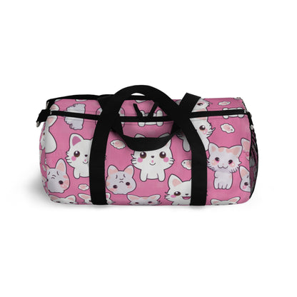 Cartoon Anime Kitten, Cat, Kitty - Cute and Colorful - Duffel Bag