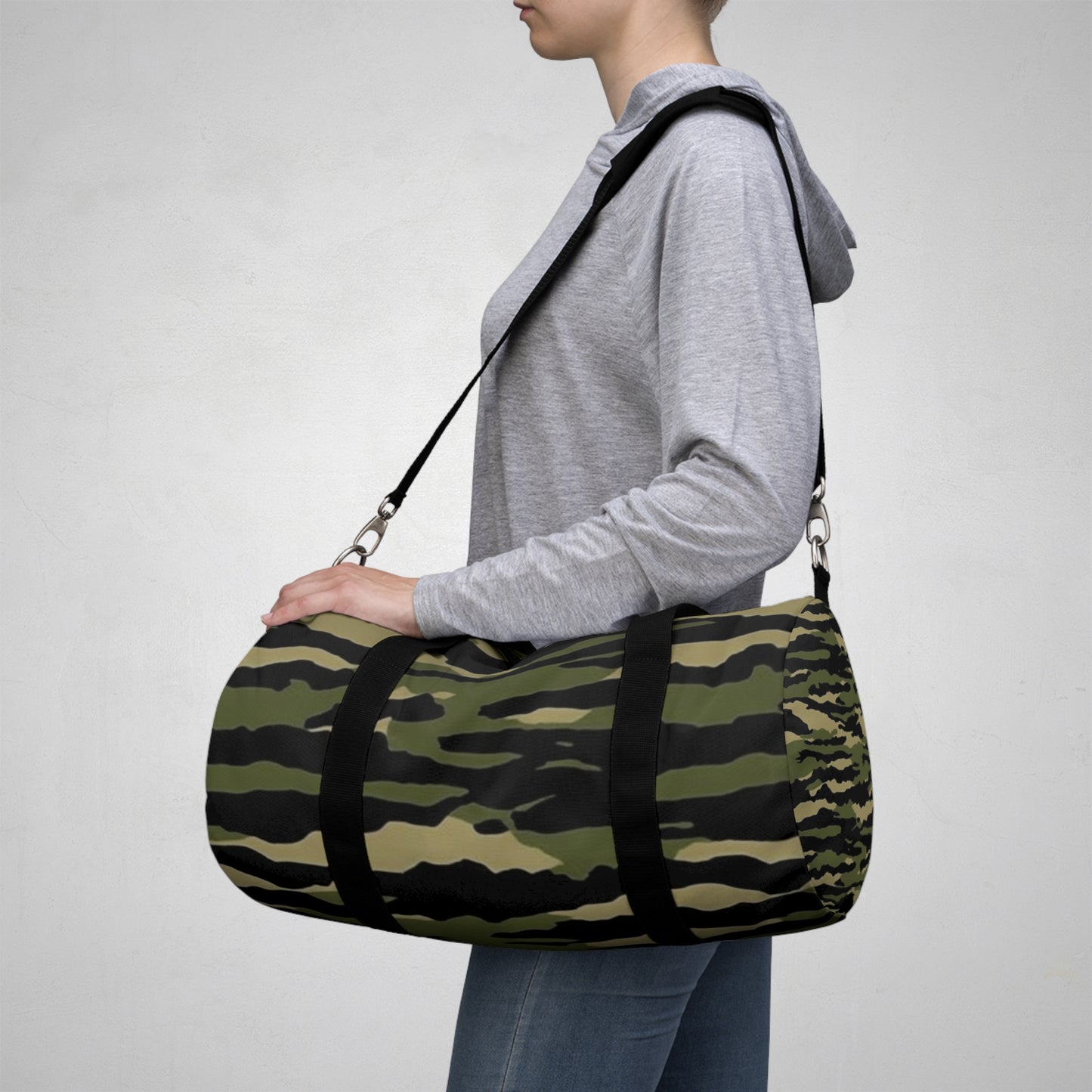 Tiger Stripe Camouflage: Military Style - Duffel Bag