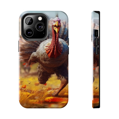 Thanksgiving Trot Turkey Run Athlete Sprint Racer Holiday Feast Dinner - Tough Phone Cases