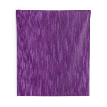 Violeta/Ciruela/Púrpura: Tela lujosa inspirada en la mezclilla - Tapices de pared para interiores 