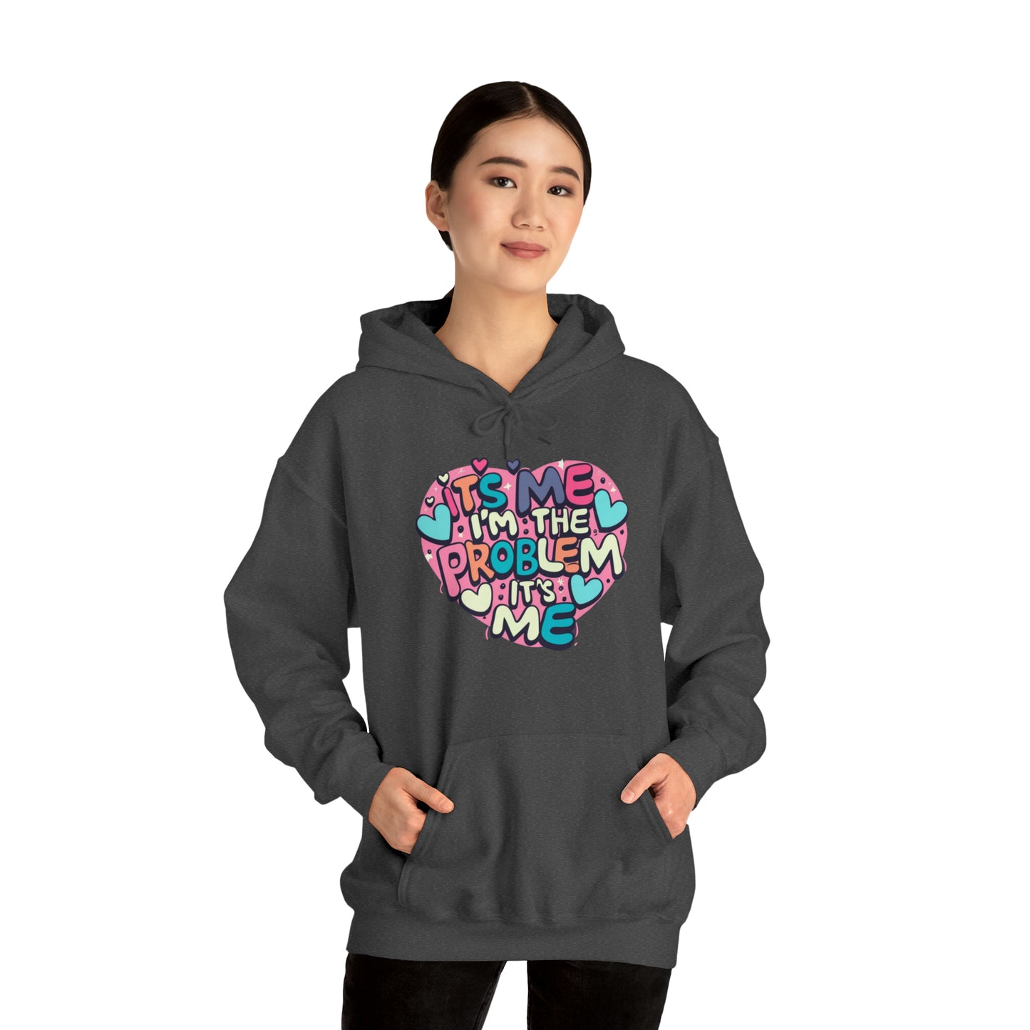 Soy yo, soy el problema, soy yo - Love Heart Valentine Gift - Sudadera con capucha unisex Heavy Blend™