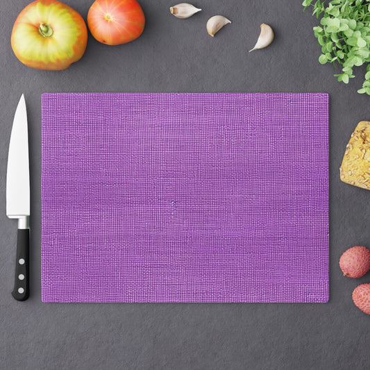 Hyper Iris Orchid Red: Denim-Inspired, Bold Style - Cutting Board