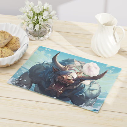 Bull Shark Fusion: Water Fantasy - Hybrid Ocean Marine Animal - Cutting Board