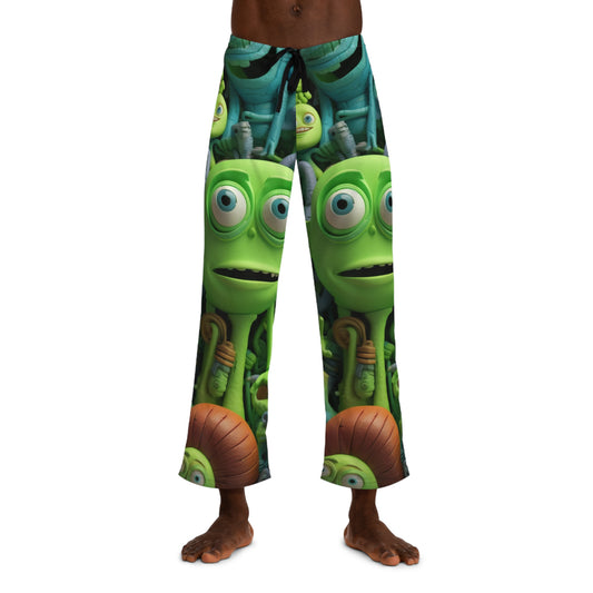 Toy Alien Story Space Character Galactic UFO Anime Cartoon - Men's Pajama Pants (AOP)