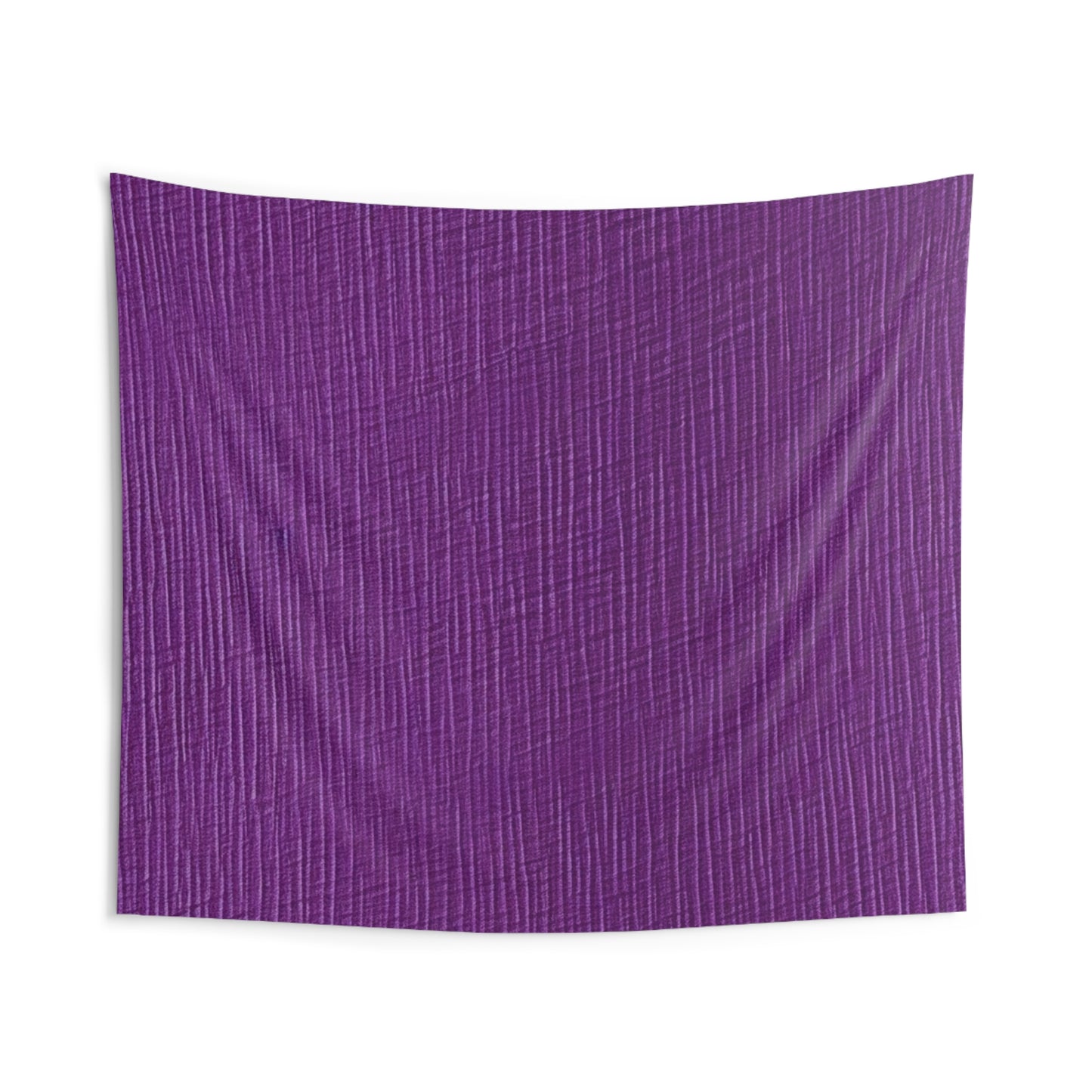 Violeta/Ciruela/Púrpura: Tela lujosa inspirada en la mezclilla - Tapices de pared para interiores 