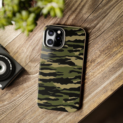 Tiger Stripe Camouflage: Vietnam War Era Style - Tough Phone Cases