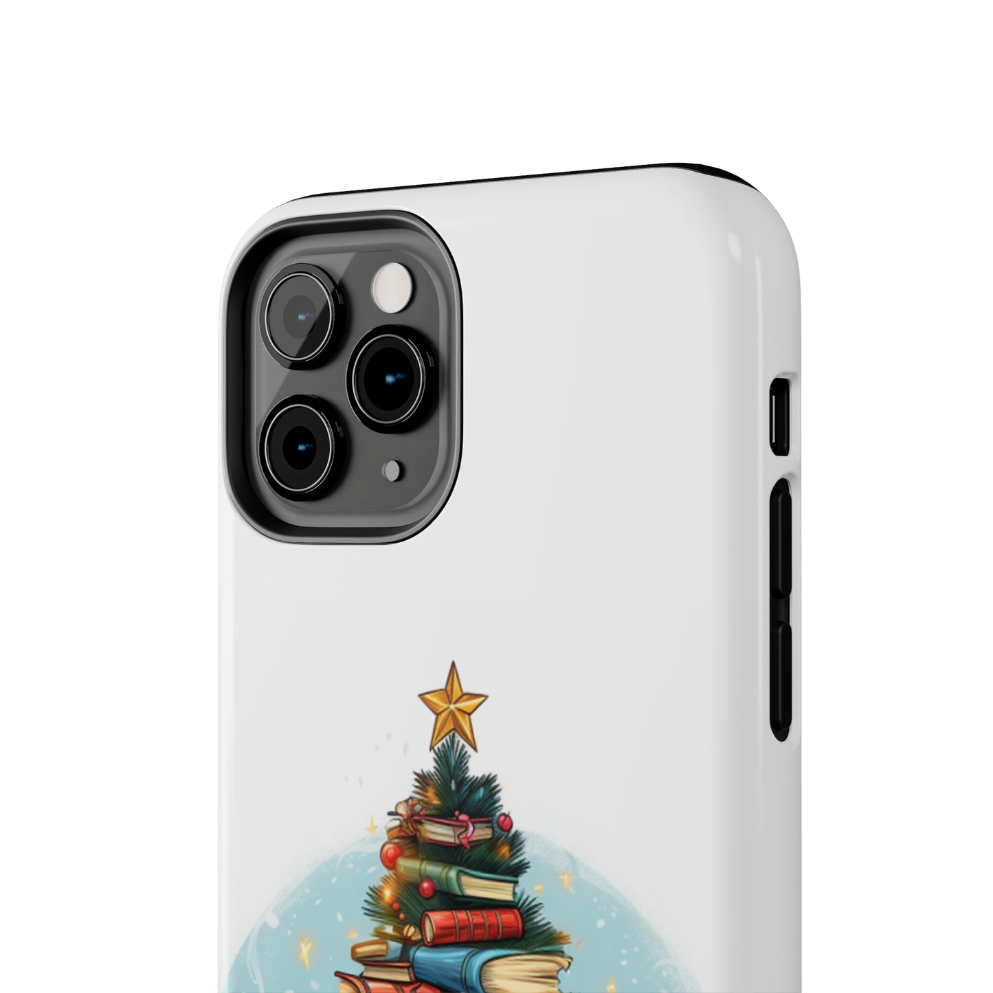 Book Lover Christmas Tree, Gift For Readers - Tough Phone Cases