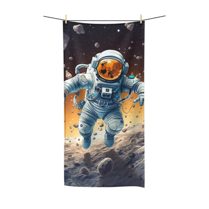 Galactic Adventurer - Celestial Star Art: Deep Space Exploration - Polycotton Towel