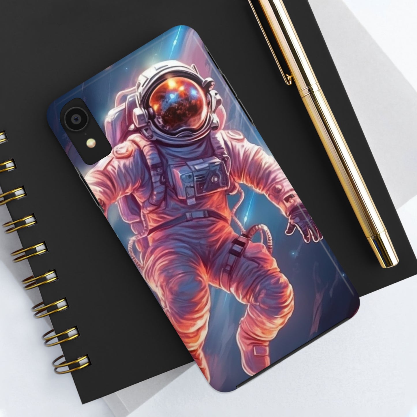 Astronaut Outer Space - Galaxy Starfield Art - Tough Phone Cases