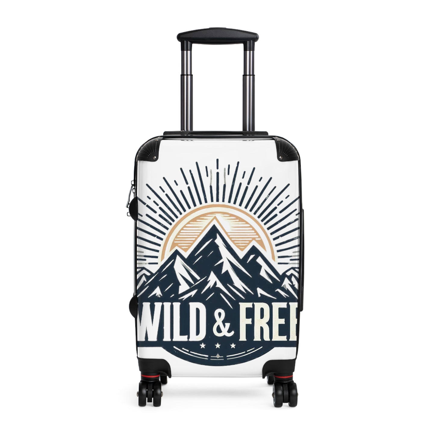 Wild and Free - Outdoor Adventure - Suitcase