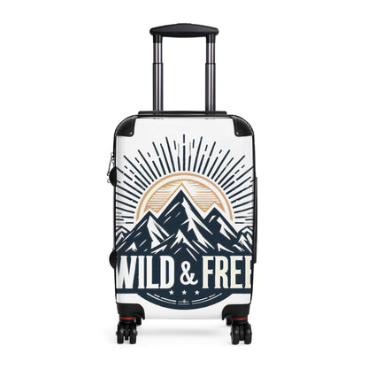 Wild and Free - Outdoor Adventure - Suitcase