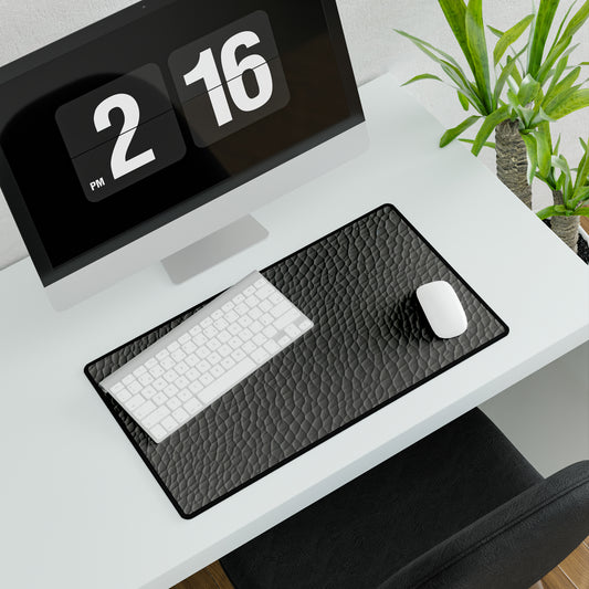 Grey Leather Design - Desk Mats