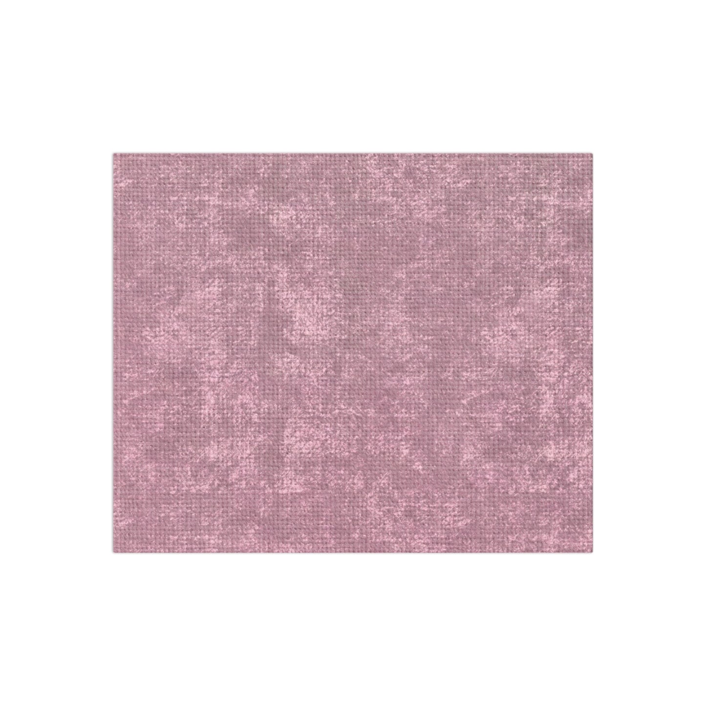 Blushing Garment Dye Pink: Denim-Inspired, Soft-Toned Fabric - Crushed Velvet Blanket