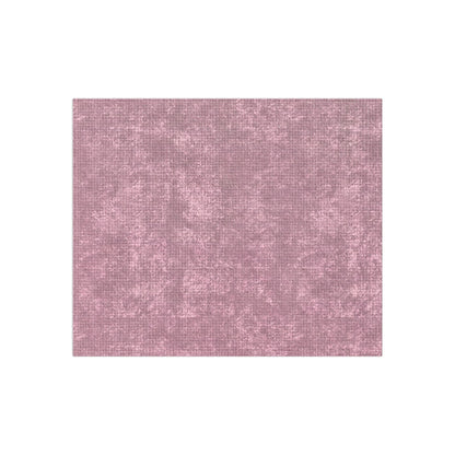 Blushing Garment Dye Pink: Denim-Inspired, Soft-Toned Fabric - Crushed Velvet Blanket