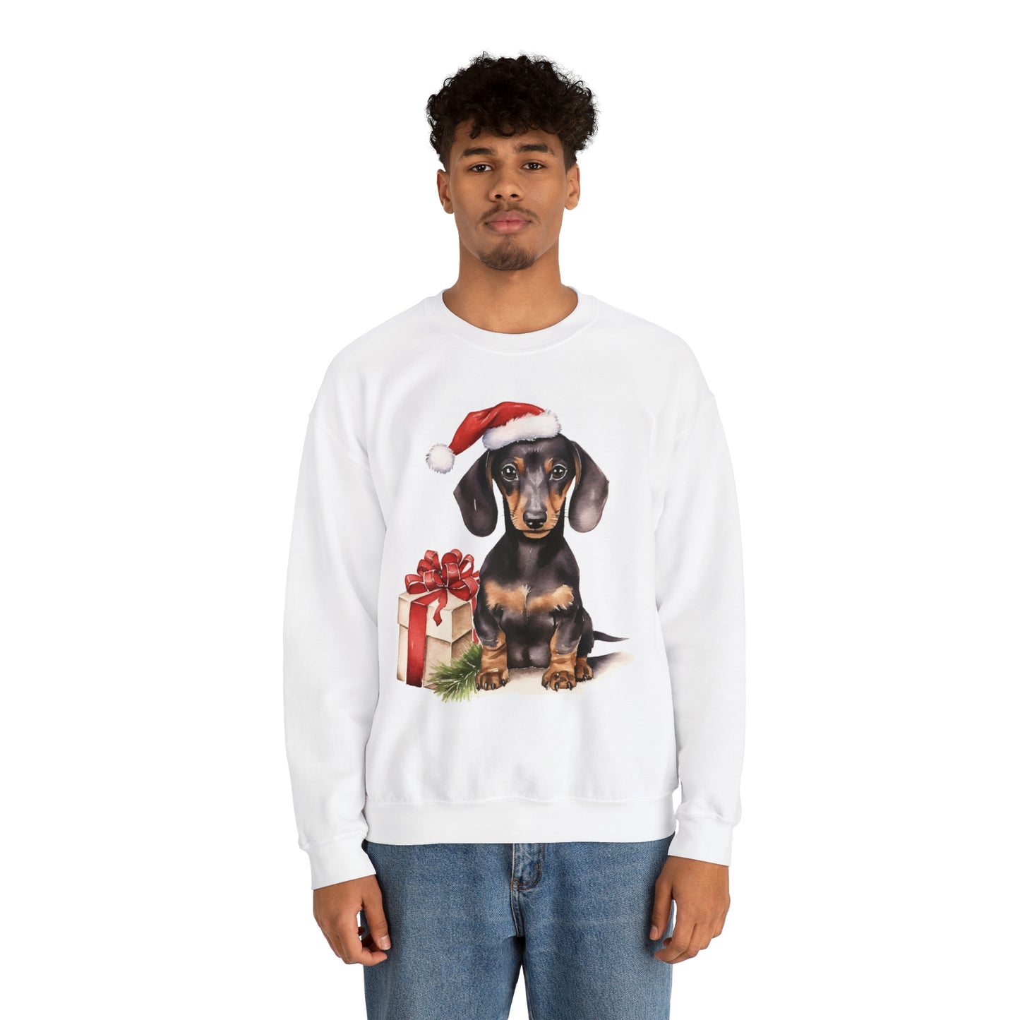 Dachshund Dog - Unisex Heavy Blend™ Crewneck Sweatshirt