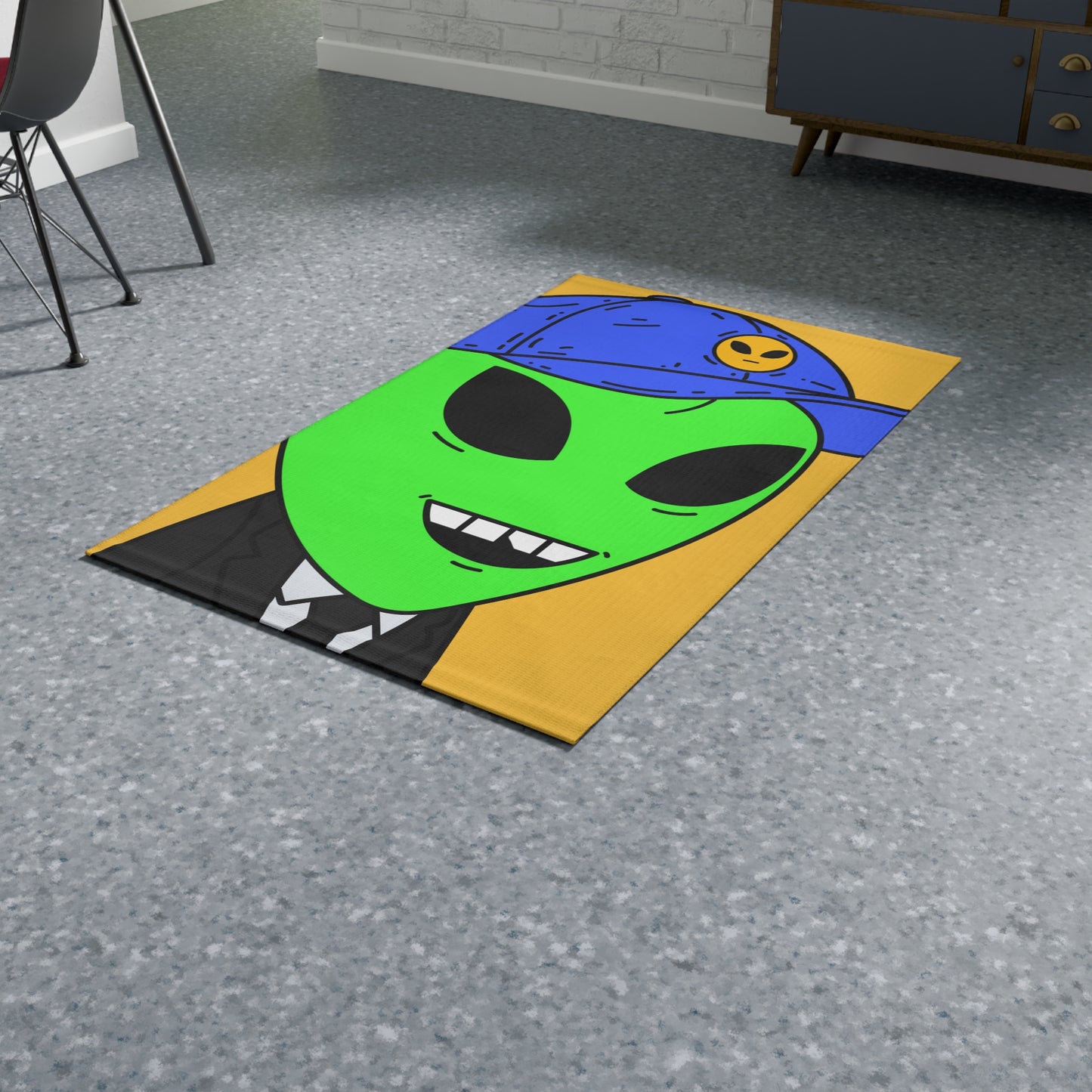 Alien Business Tycoon Visitor Dobby Rug