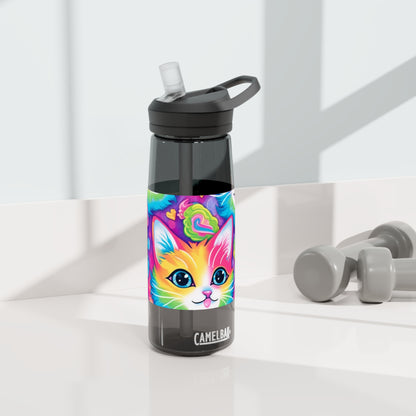 Happy Kitten & Cat Design - Vivid, Colorful & Eye-Catching - CamelBak Eddy®  Water Bottle, 20oz\25oz