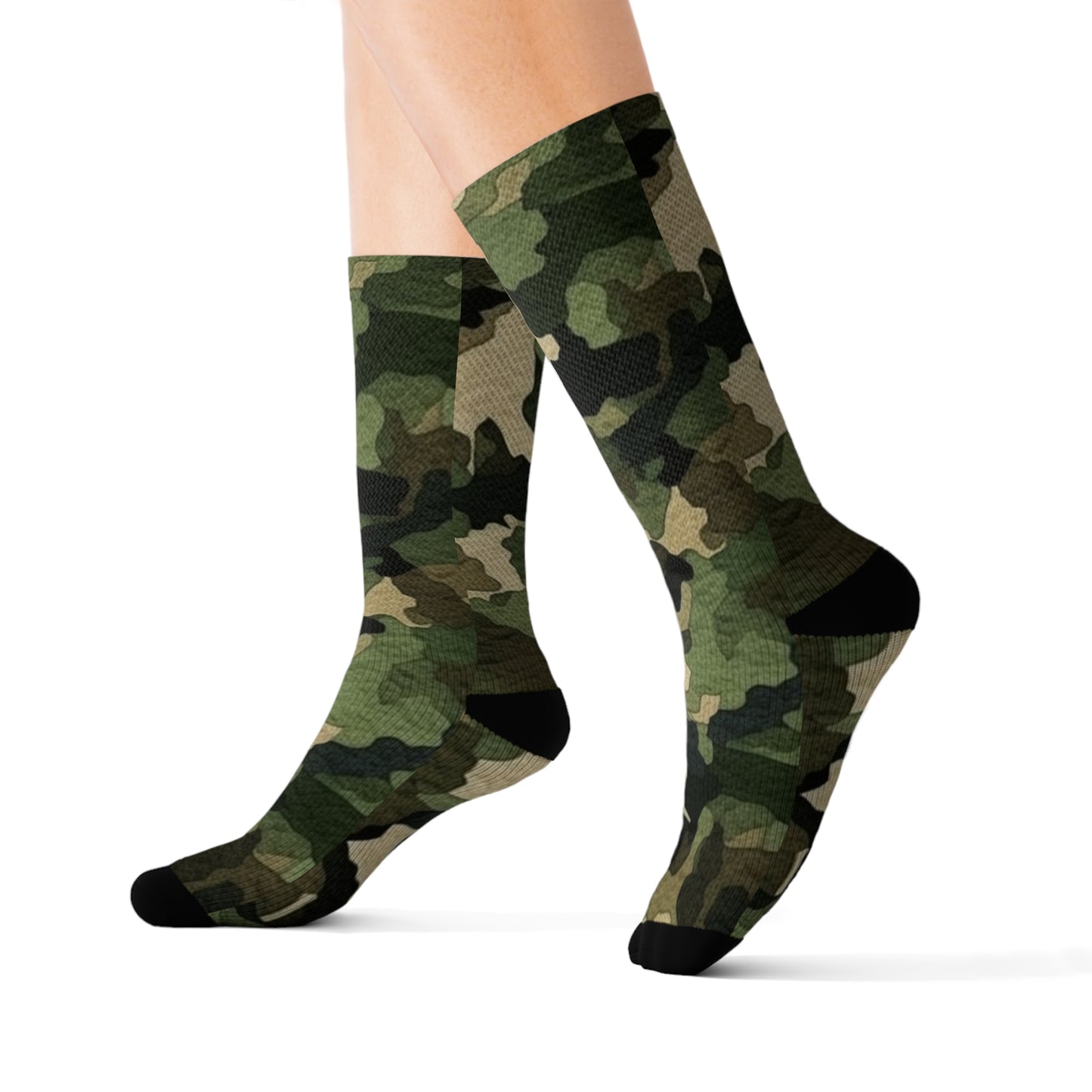 Classic Camo | Camouflage Wrap | Traditional Camo - Sublimation Socks