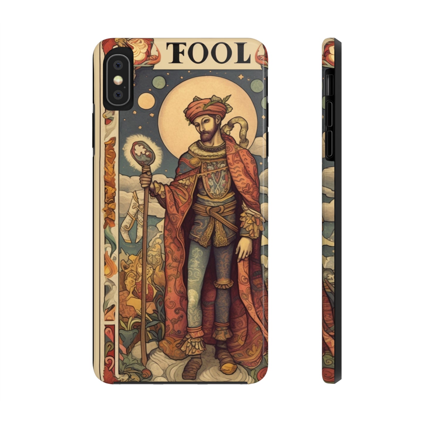 Expressive Tarot - 'The Fool' Card Artistic Reading Symbol - Tough Phone Cases