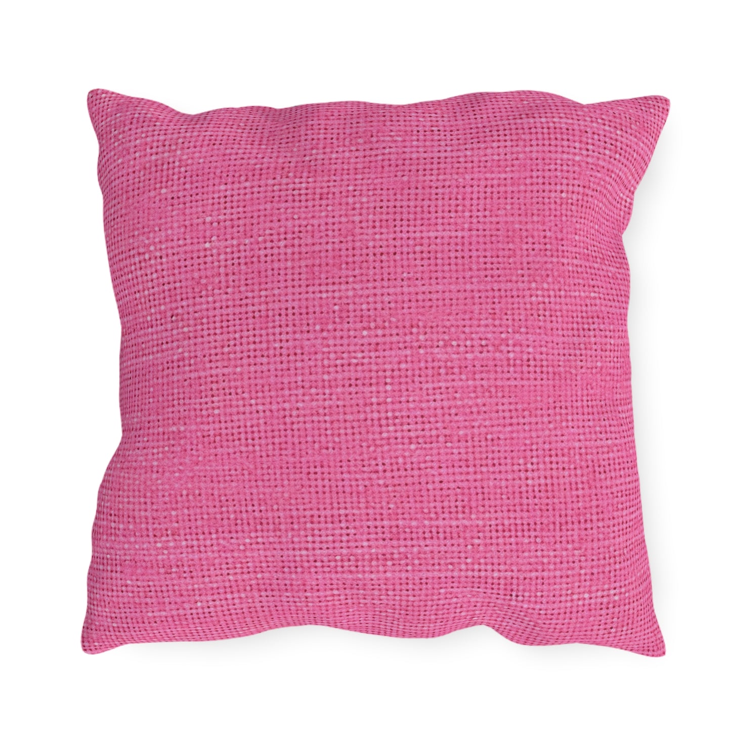 Doll-Like Pink Denim Designer Fabric Style - Outdoor Pillows