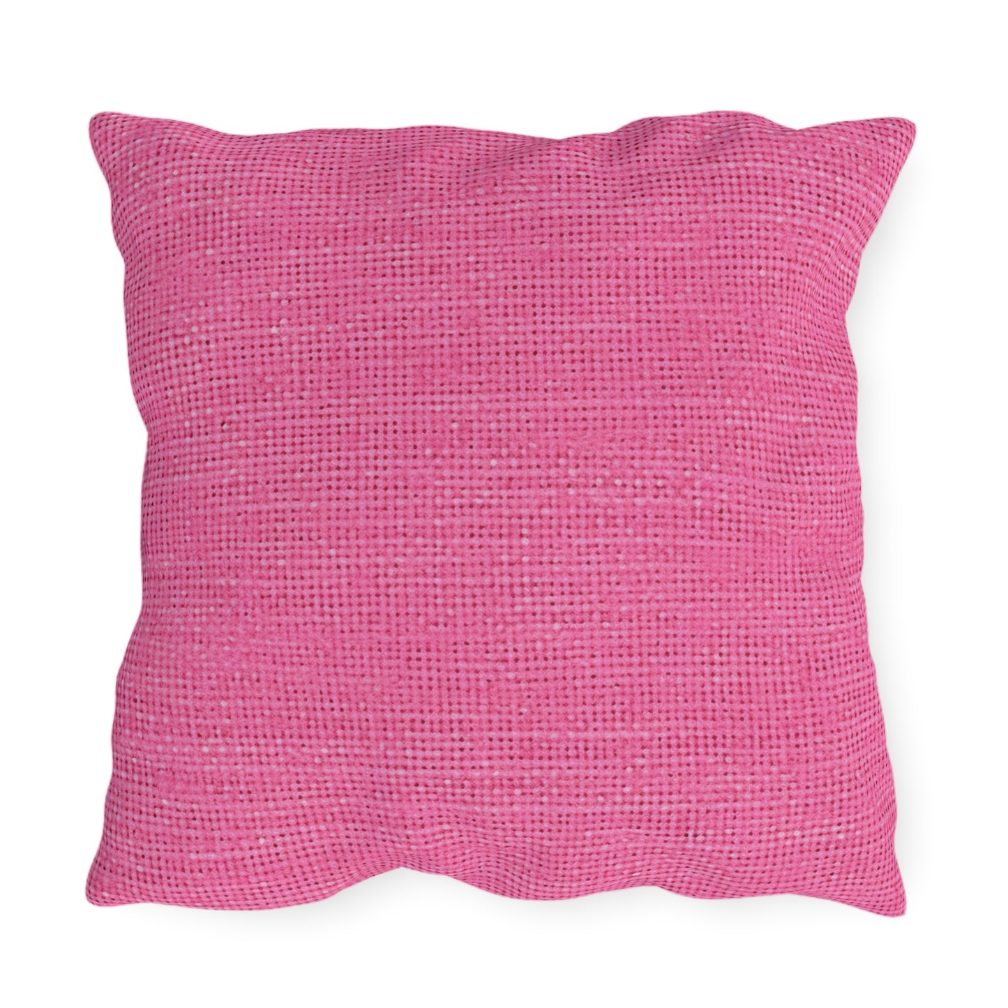 Doll-Like Pink Denim Designer Fabric Style - Outdoor Pillows