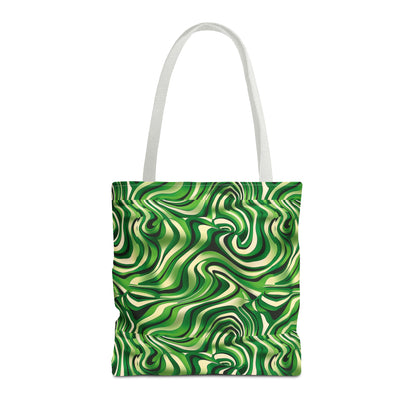 Disco Zebra Green - Tote Bag (AOP)