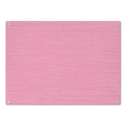 Doll-Like Pink Denim Designer Fabric Style - Cutting Board