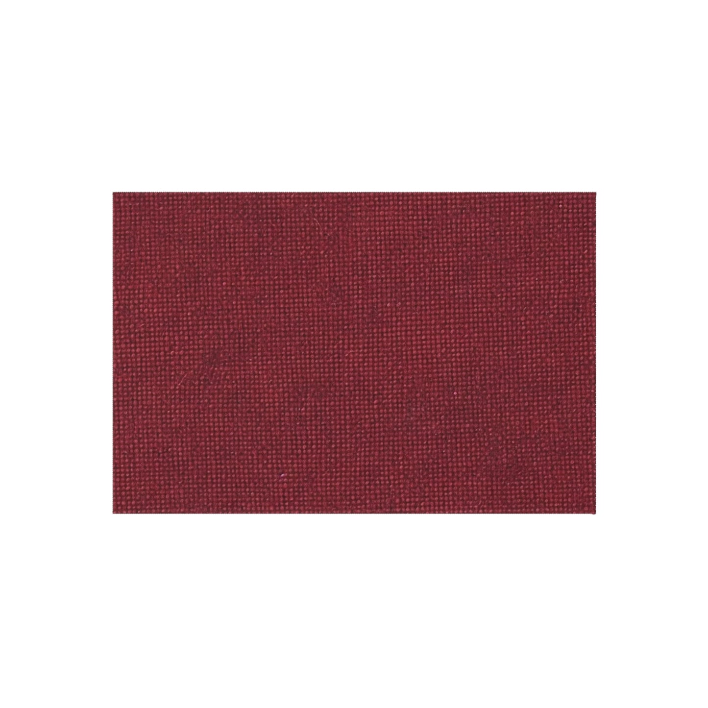 Seamless Texture - Maroon/Burgundy Denim-Inspired Fabric - Outdoor Rug